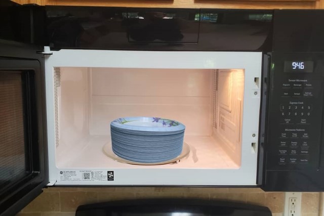 What Happens if You Microwave a Paper Plate