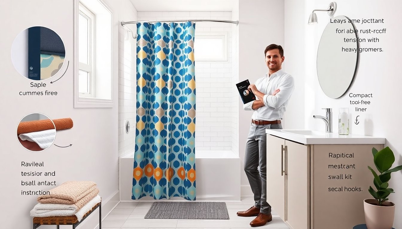 rapidhome direct boring bathroom unique funky curtains